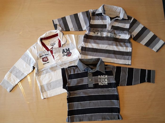 Lot 19 T-shirts polos garçon 2 ans - photo numéro 4