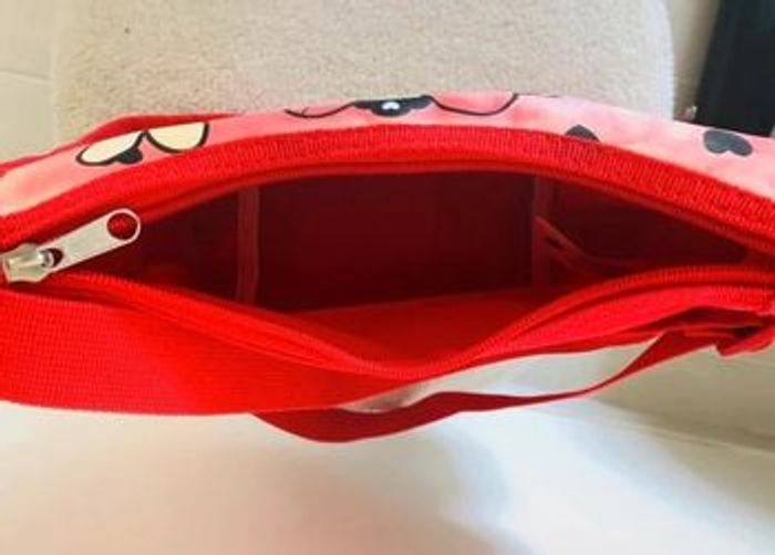 Sac à main Minnie style colorié aux feutres Disney rouge - photo numéro 3