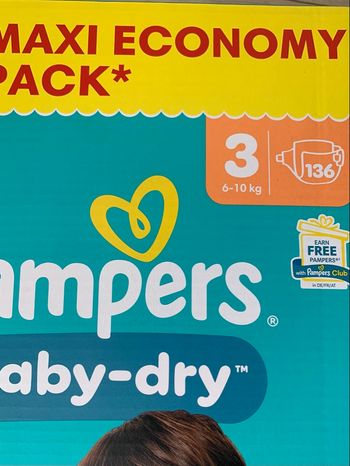 Couche Pampers babydry