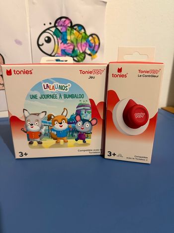 Tonie play contrôleur + jeu une journée à bumabloo