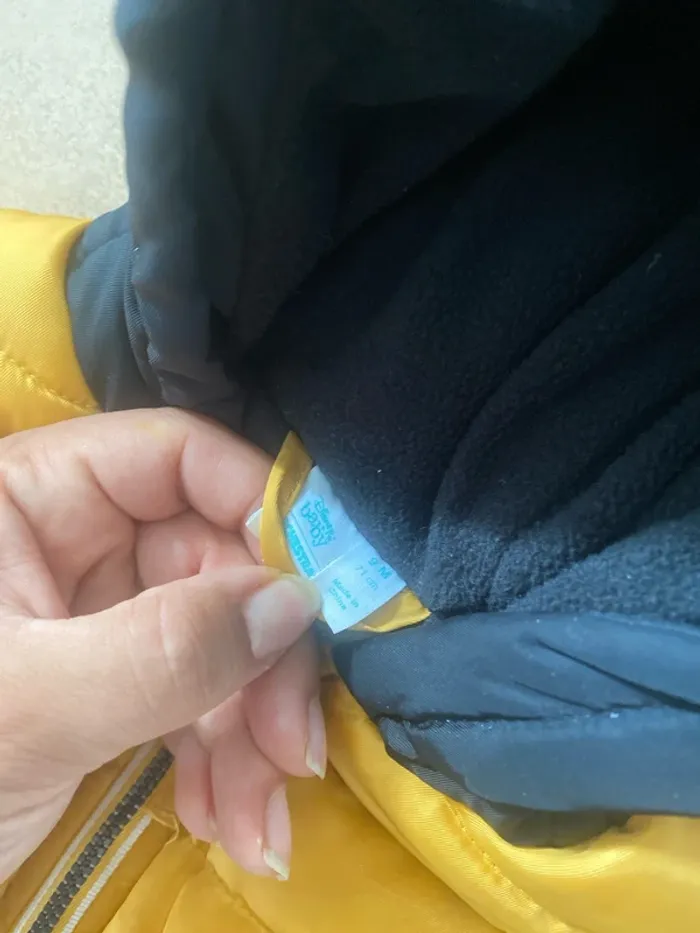 Doudoune sans manche hiver polaire bébé 9 mois manteau veste - photo numéro 5