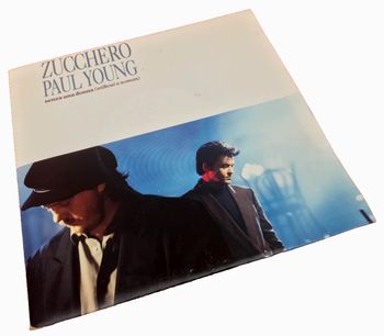 Vinyle 45 tours Zucchero/Paul Young Senza una donna (1991) London Records 879 6687