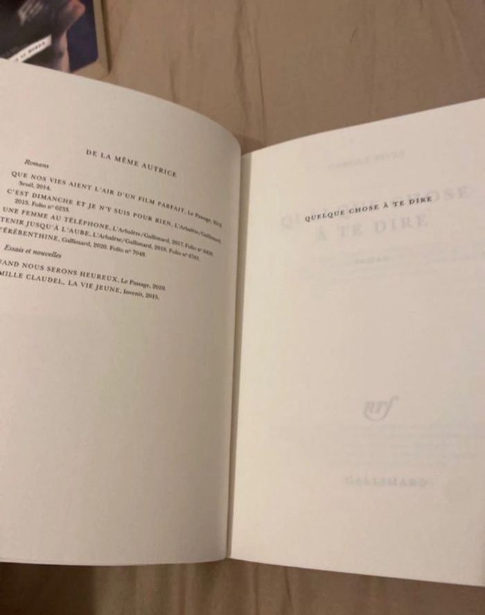 Quelque chose à te dire - photo numéro 5