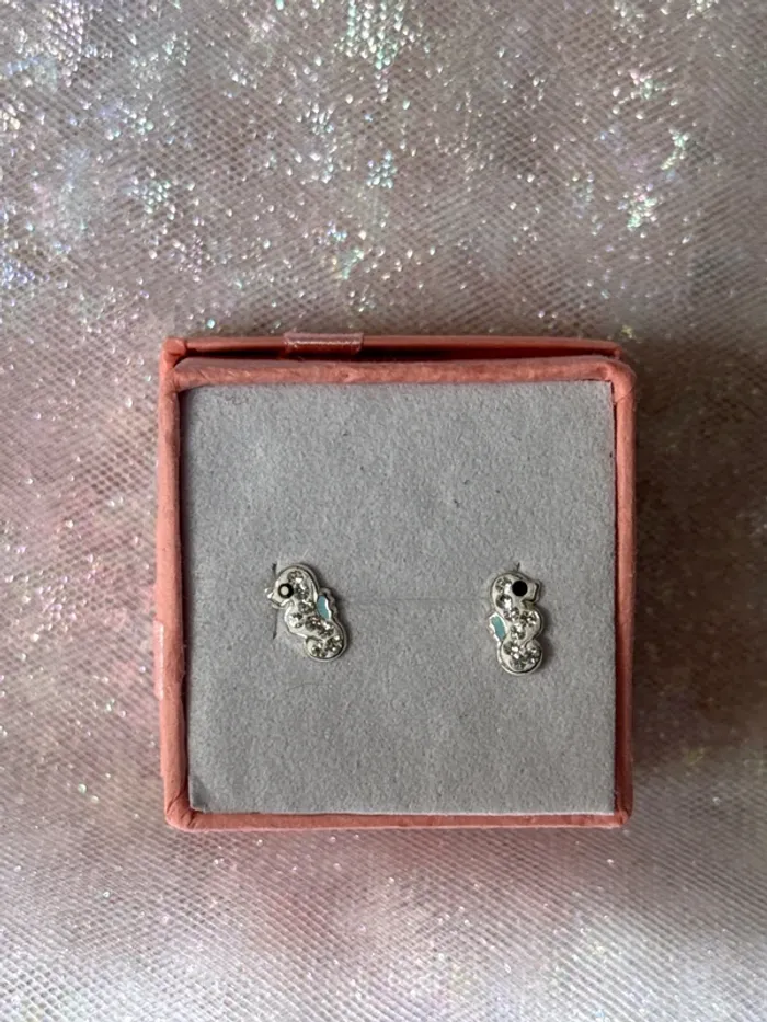 Boucles d’oreille hippocampe