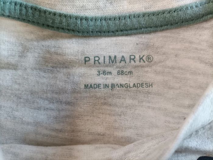 T-shirt manches longues 6 mois - Primark - photo numéro 2