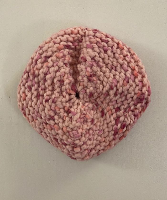 Bonnet tricoté main Taille 5-8 ans - photo numéro 2