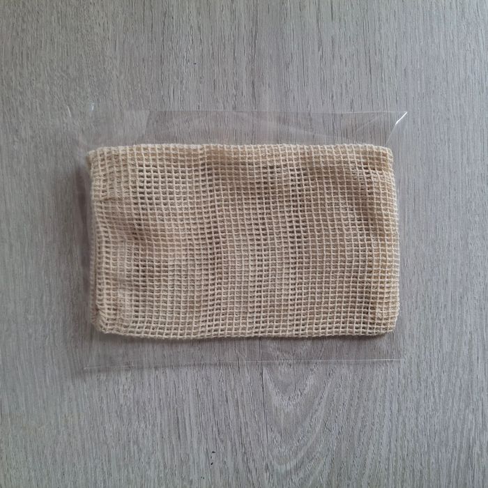 Filet coton pour savon solide – effet éponge exfoliante - Neuf - photo numéro 2