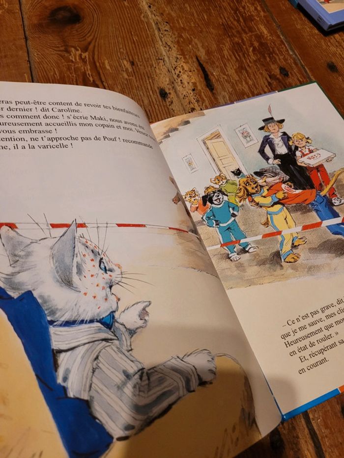 Livre Caroline et la Varicelle Pierre Probst Hachette Jeunesse Album collection multicolore couleurs - photo numéro 2