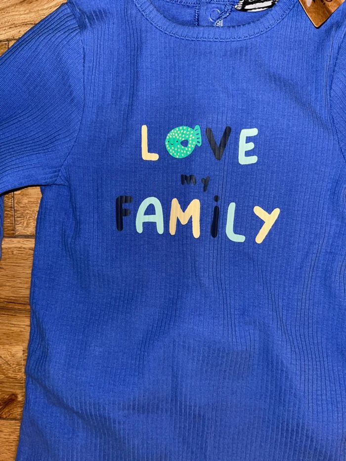 Pyjama bleu mixte TAO neuf avec étiquette 18mois/80cm - photo numéro 2