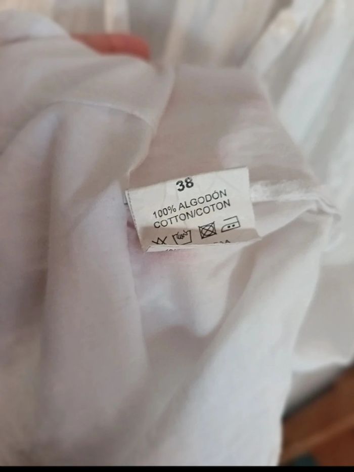 Belle robe en coton blanche - photo numéro 4