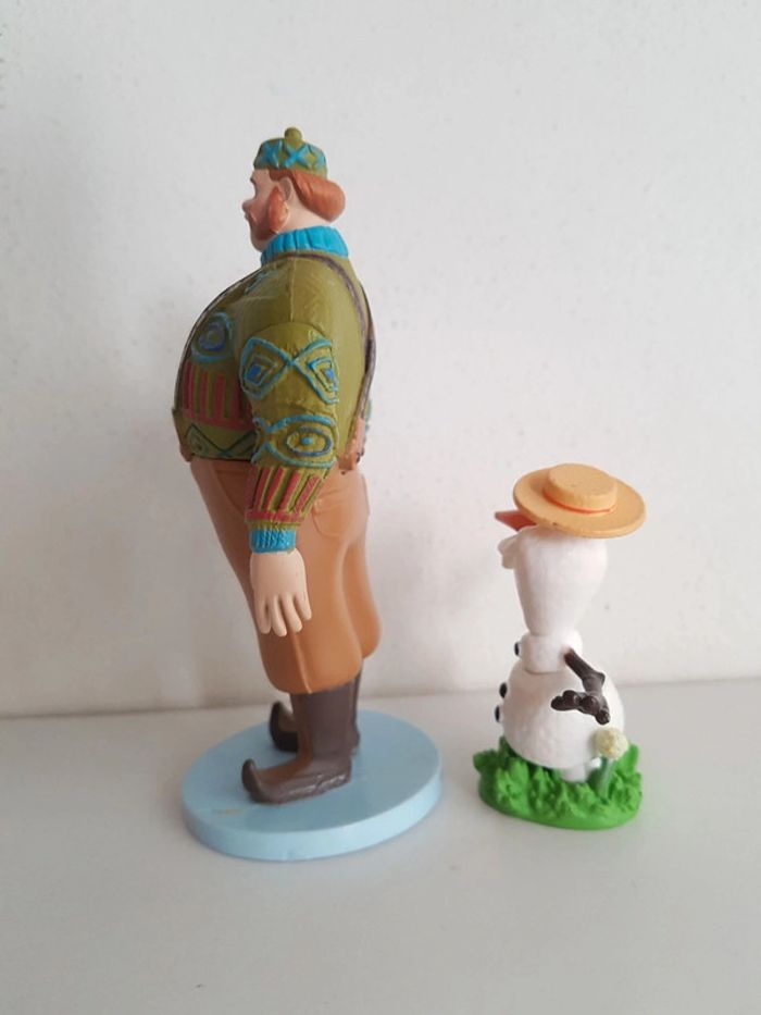 La reine des neiges figurines à collectionner Disney Olaf, Oaken - photo numéro 6