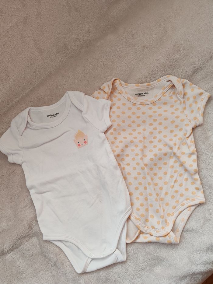 Lot de 2 bodies mc