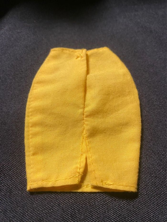 Jupe jaune poupée barbie - photo numéro 5