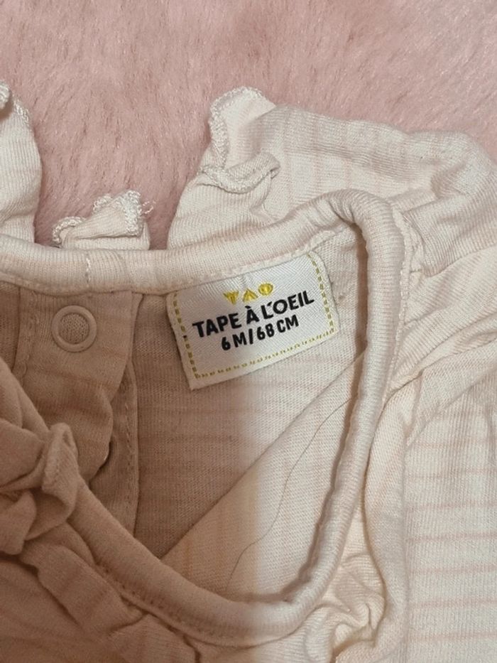 Haut manches longues - 6mois - tape à l'œil - photo numéro 2