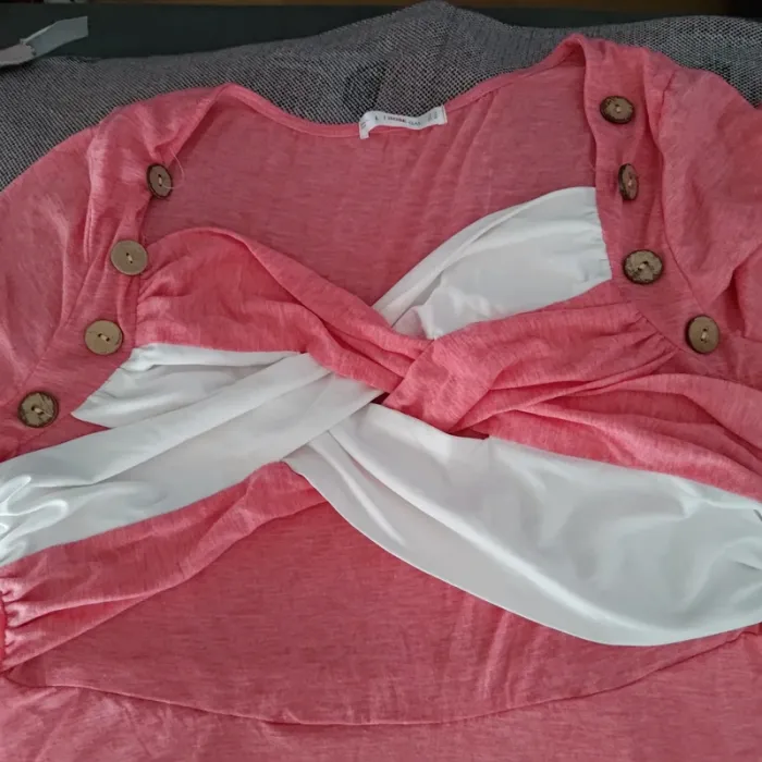 T-shirt long rosegal - photo numéro 2