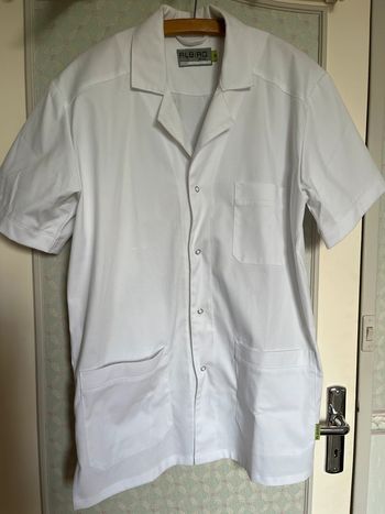 Blouse blanche de travail Albiro TM