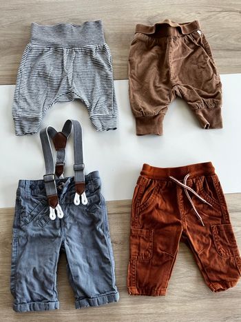 Pantalon lot bébé garçon 1 mois