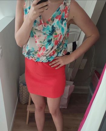 Robe fleurie Zara taille L