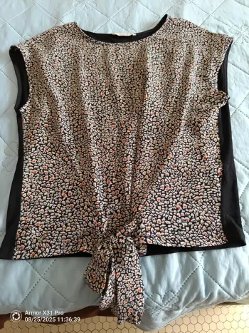 Maillot léopard camaïeu 36