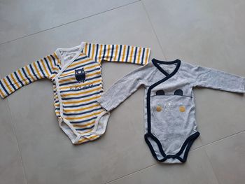 Lot de 2 bodys ML 6M Orchestra - TBE