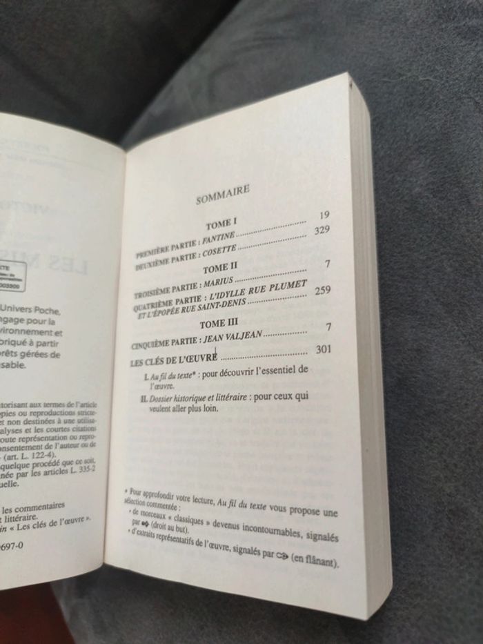 Livre Les Misérables victor hugo - photo numéro 5