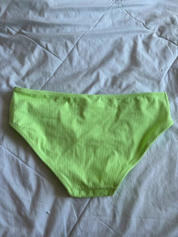 Bas de maillot de bain de bikini vert fluo penti taille M/38 neuf - photo numéro 5