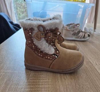 Bottines hiver bébé fille