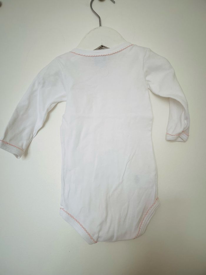 Blouse chemisier fille blanche Jacadi 12 mois 1 an - photo numéro 4