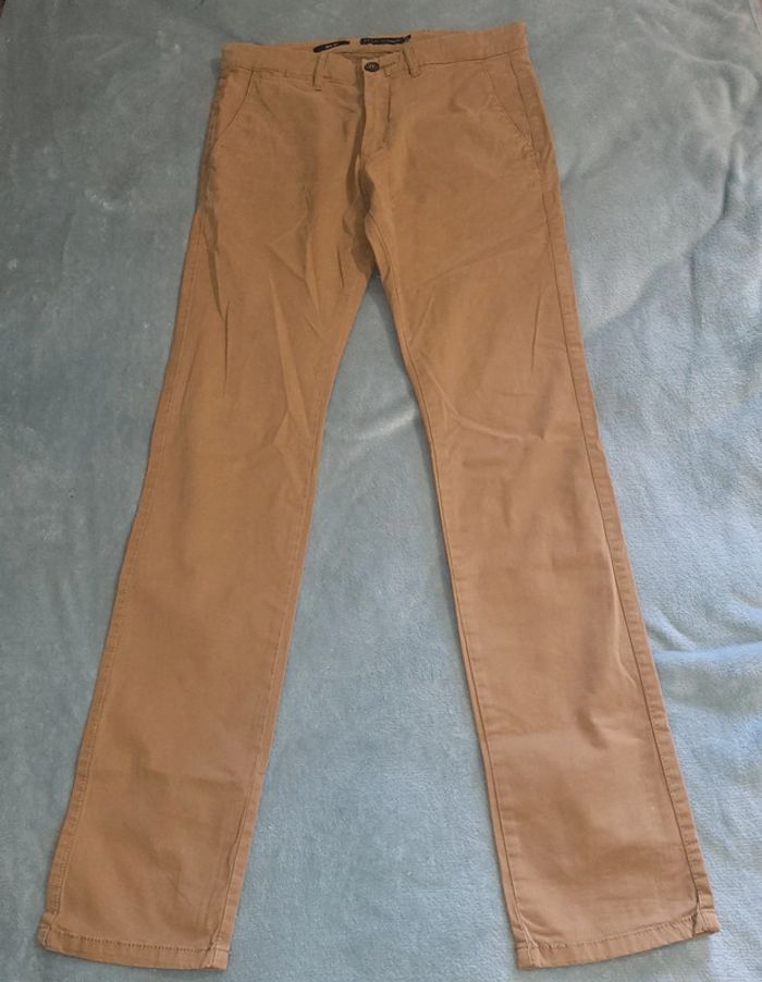Pantalon Chino Moutarde Homme 👖 Celio - Taille 40 - Slim Fit - photo numéro 6