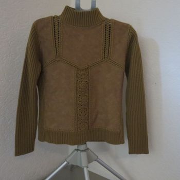 ✨ Pull Zilae – style vintage & détails suédés ✨