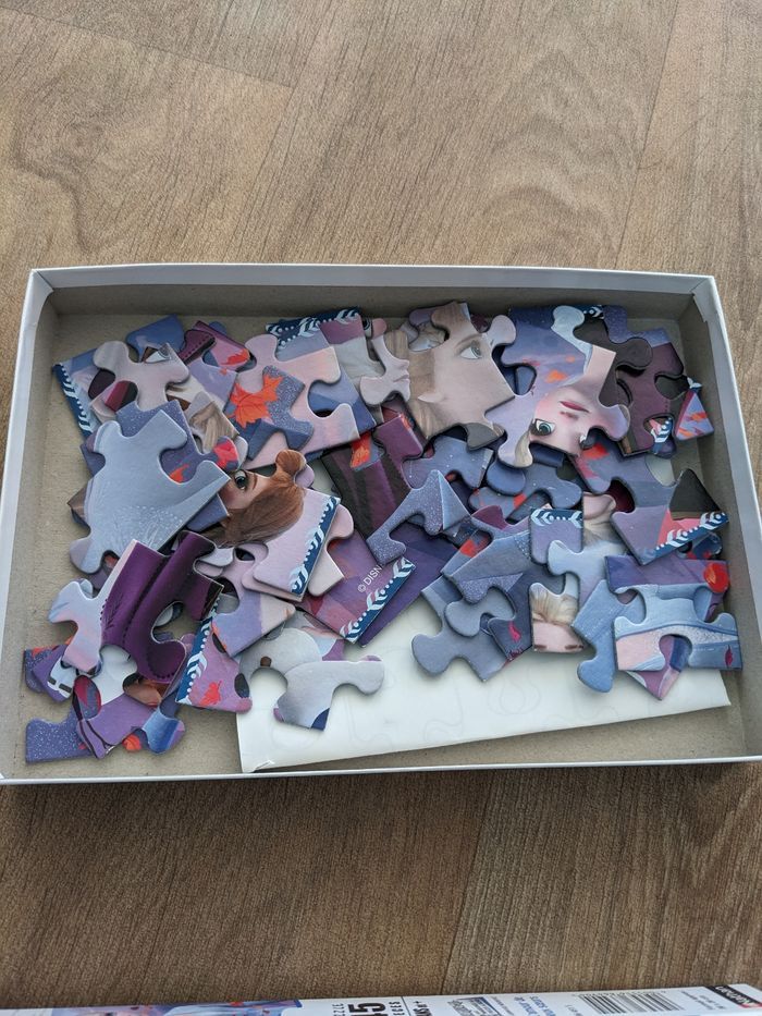 Puzzle 45 pieces reine des neiges - photo numéro 2