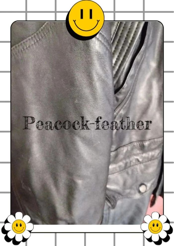 Veste cuir véritable homme noir 56 - photo numéro 10