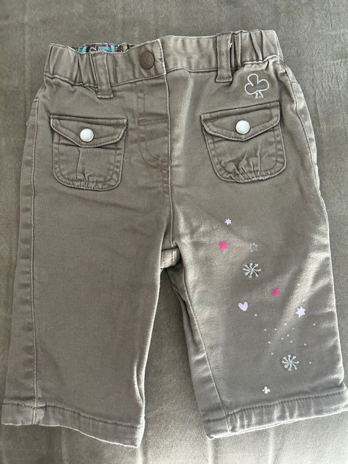 Pantalon fille 3 mois