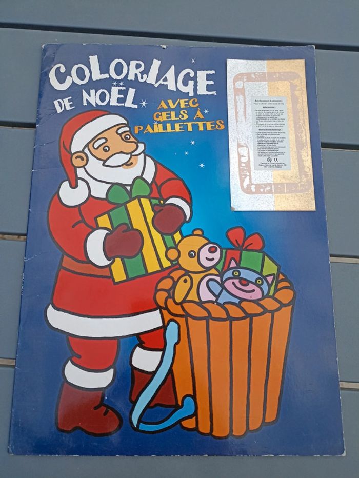 Livre coloriage Noël