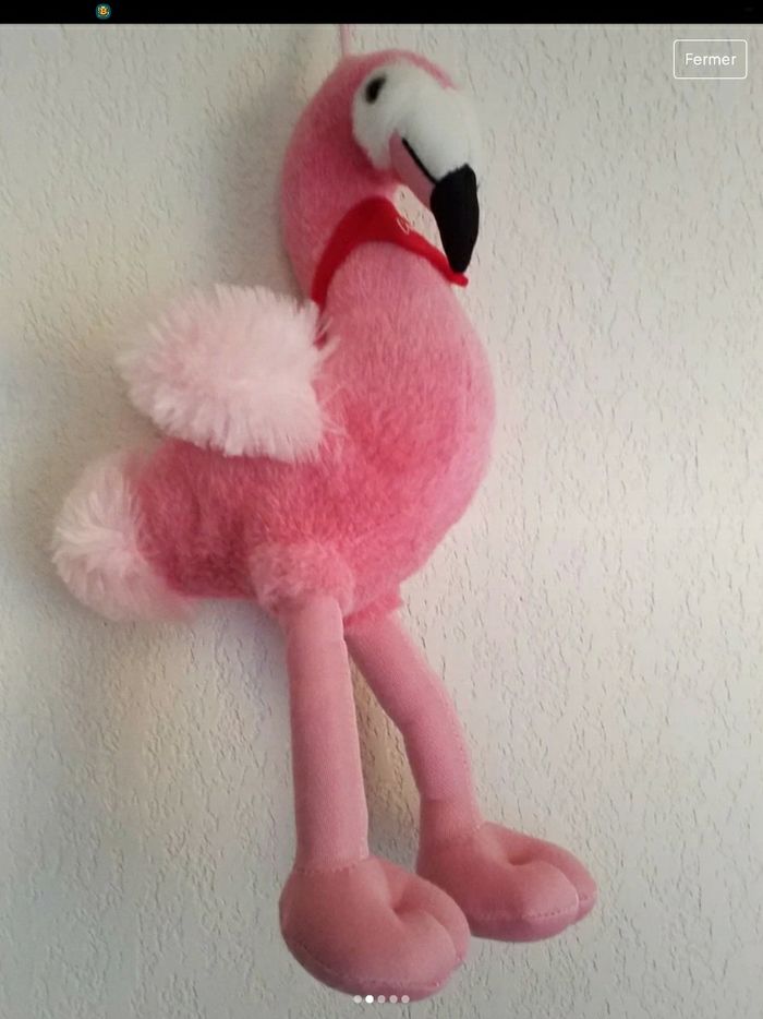 Flamant rose très bon état
