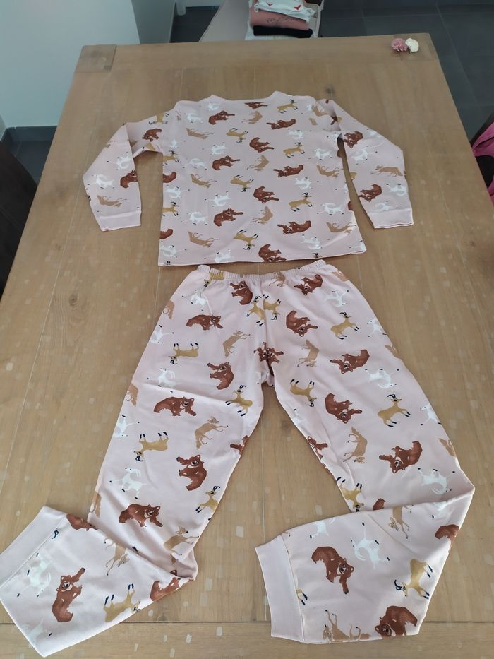 Pyjama chaud animaux Petit Bateau 12 ans - photo numéro 5