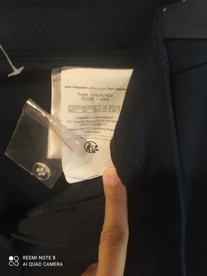 Pantalon jegging taille 40 neuf Camaïeu - photo numéro 6