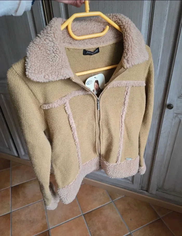 Veste moumoute sherpa taille M point zero - photo numéro 6