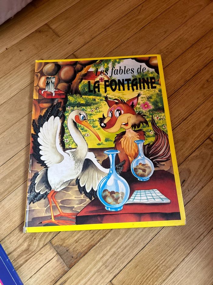 Livre les fables de la fontaine