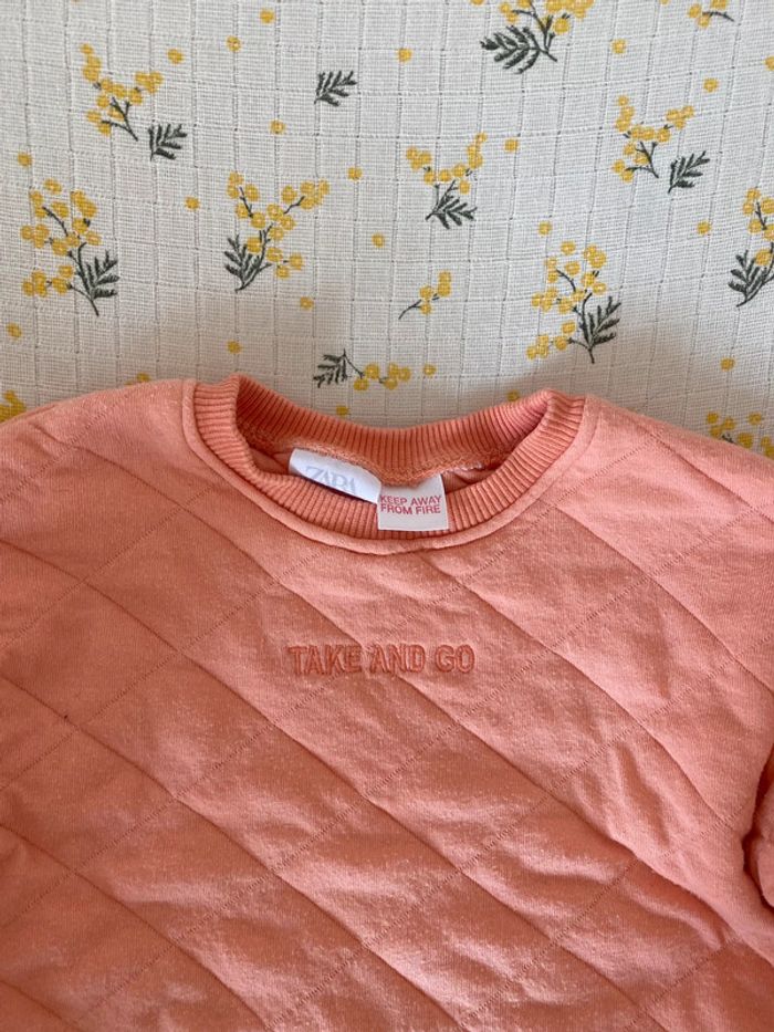 Sweat bébé Zara - photo numéro 2