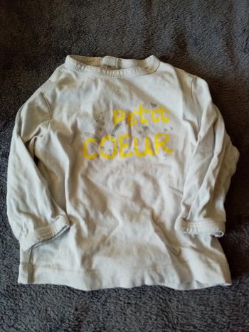 T shirt 9 mois fille