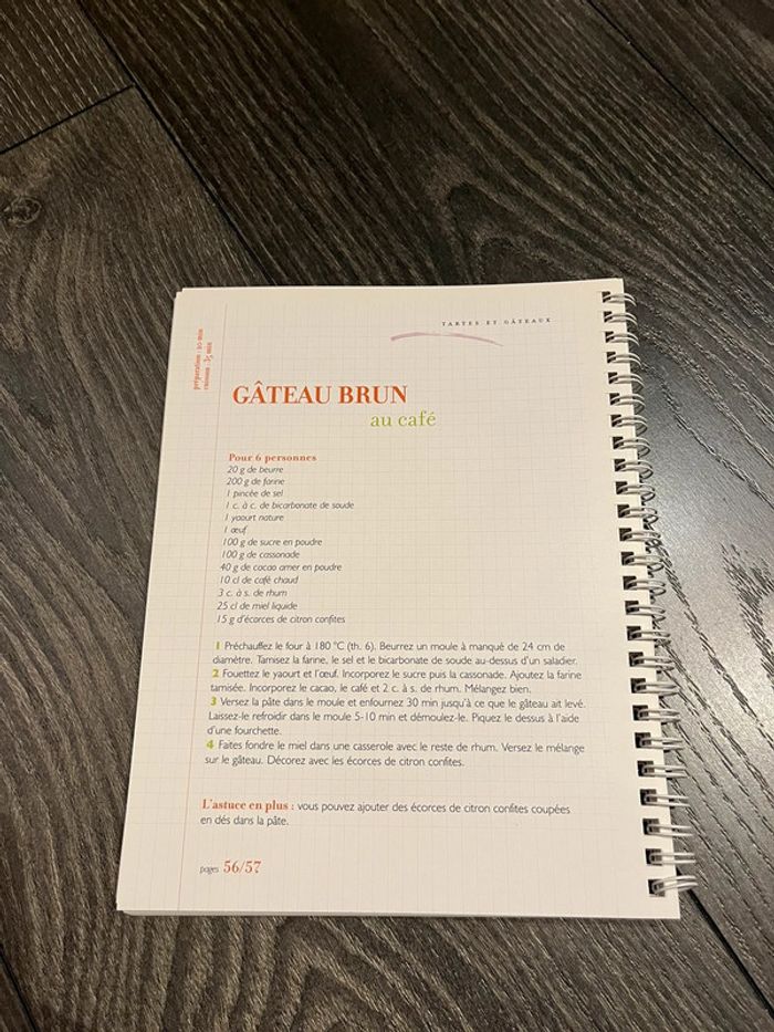 Livre “tartes et gâteaux” - photo numéro 5