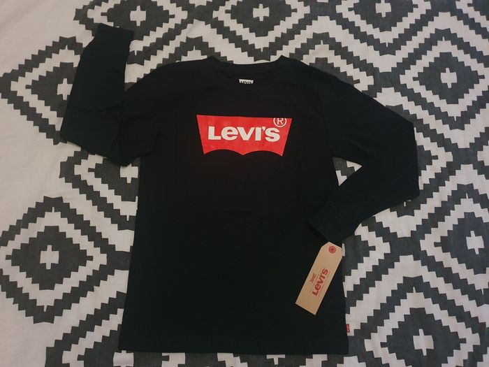 Levi's t-shirt manches longues taille 14 ans - photo numéro 2