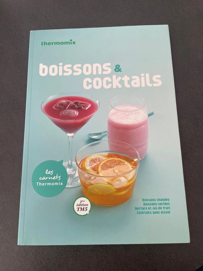 Thermomix cookidoo vorwerk livre recette cuisine boisson cocktail