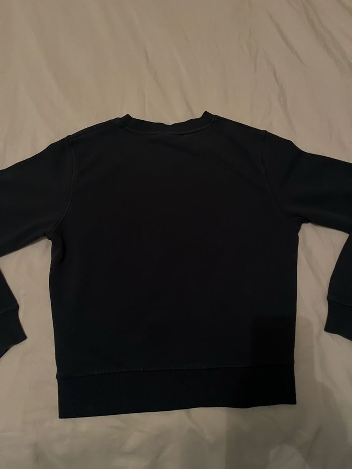 Sweat New Balance noir logo blanc - Taille S femme - photo numéro 4