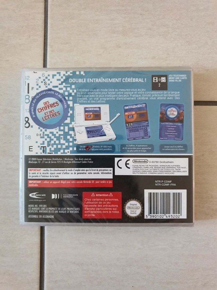 Jeu Nintendo DS des chiffres et des lettres - photo numéro 2
