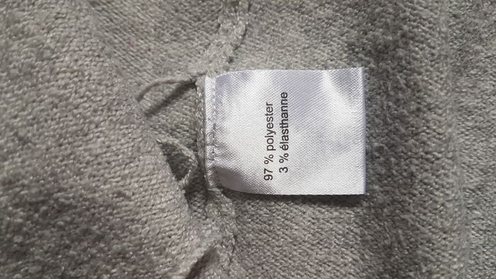 Long gilet femme 54-56 gris Rock your Curves - photo numéro 3