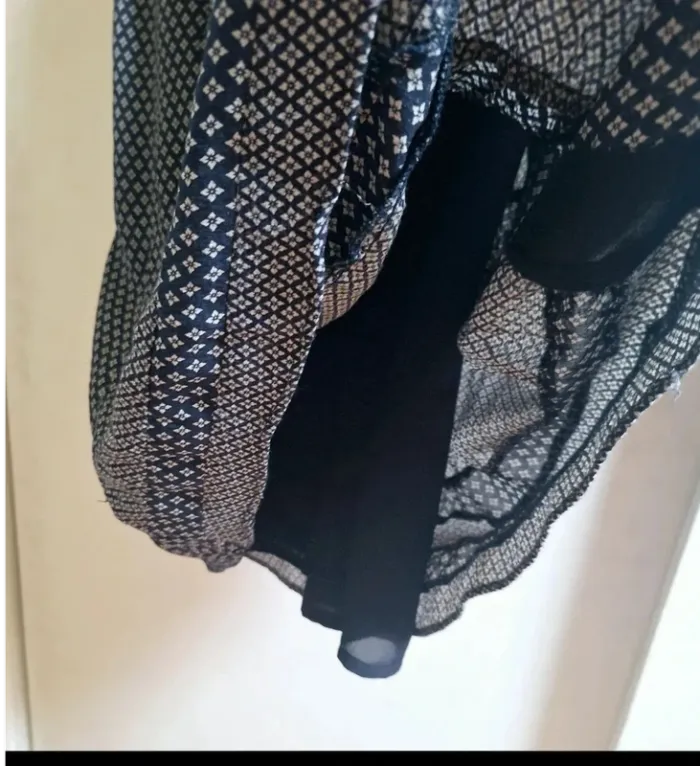 Robe  mi longue 38/M  mi  saison - photo numéro 3