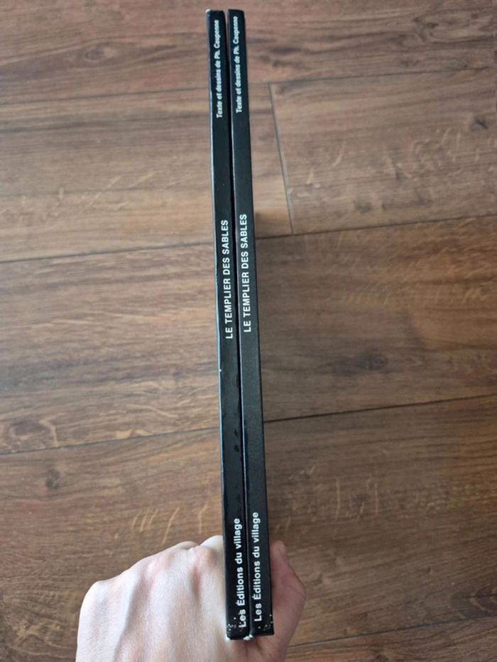 Lot de 2 bandes dessinées Le templier des sables - photo numéro 3