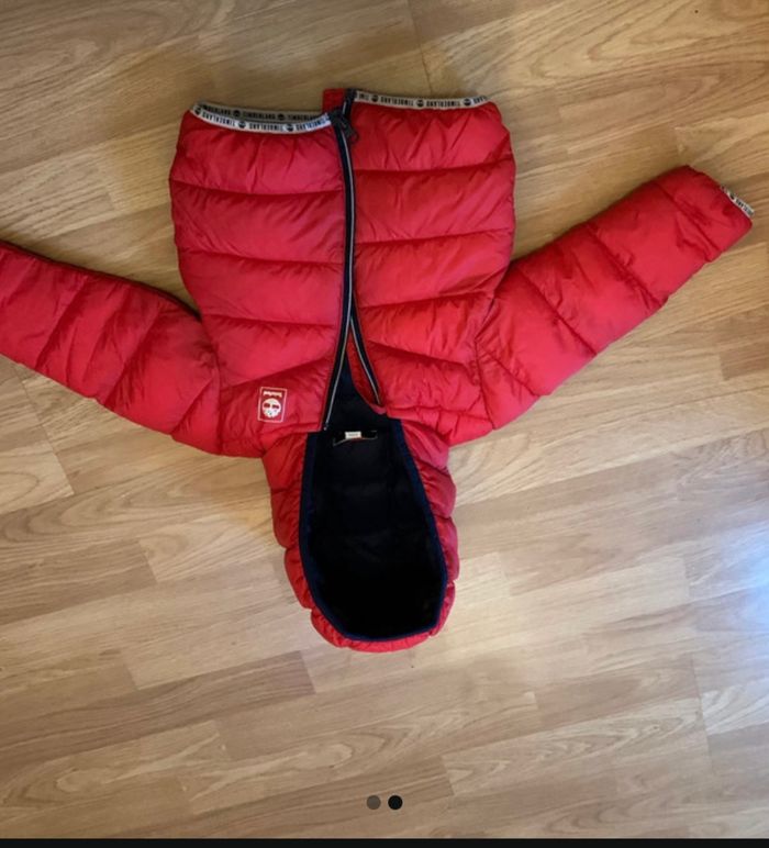 Doudoune enfant rouge - photo numéro 2